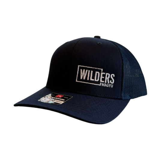 Wilders Wagyu Side Navy Hat