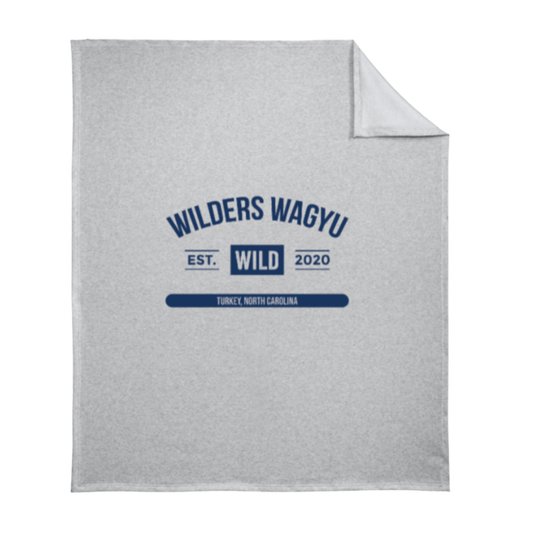 Athletic Heather Wilders Wagyu Fleece Sweatshirt Blanket