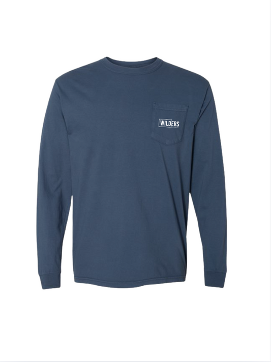 Wilders Wagyu Navy Long Sleeve Shirt
