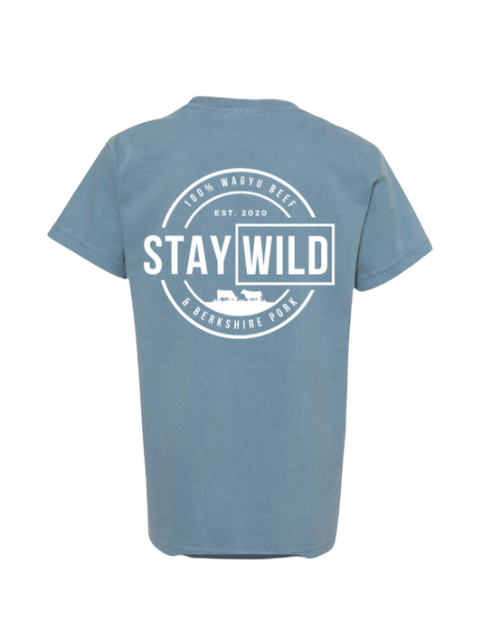 Wilders Ice Blue Short Sleeve Shirt