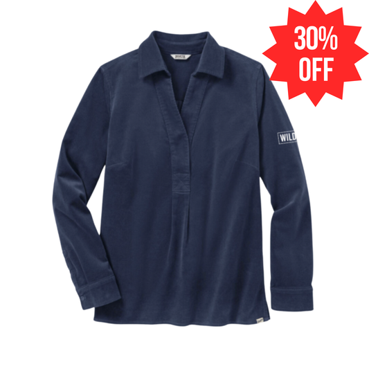 Ladies Duluth Corduroy Popover Wilders Shirt