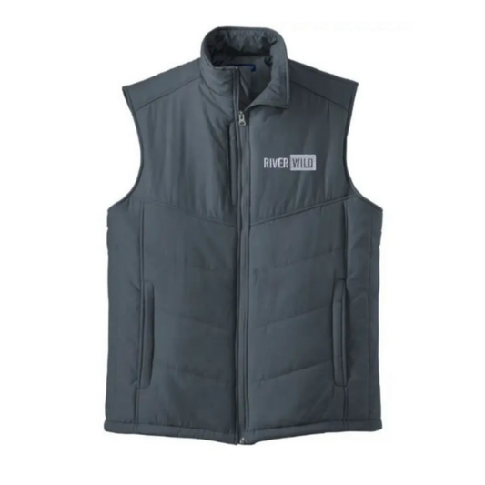 RIVERWILD DARK SLATE/BLACK PUFFY VEST