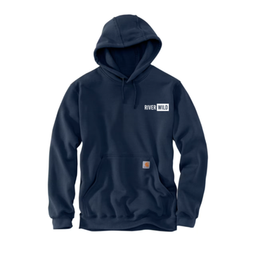 RIVERWILD NAVY CARHARTT HOODED SWEATSHIRT