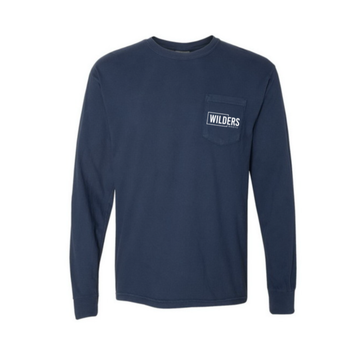 NAVY COMFORT COLOR LONG SLEEVE WILDERS WAGYU