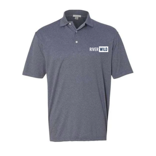 RIVERWILD FEATHERLIGHT NAVY POLO