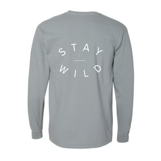 RIVERWILD GREY LONG SLEEVE TEE