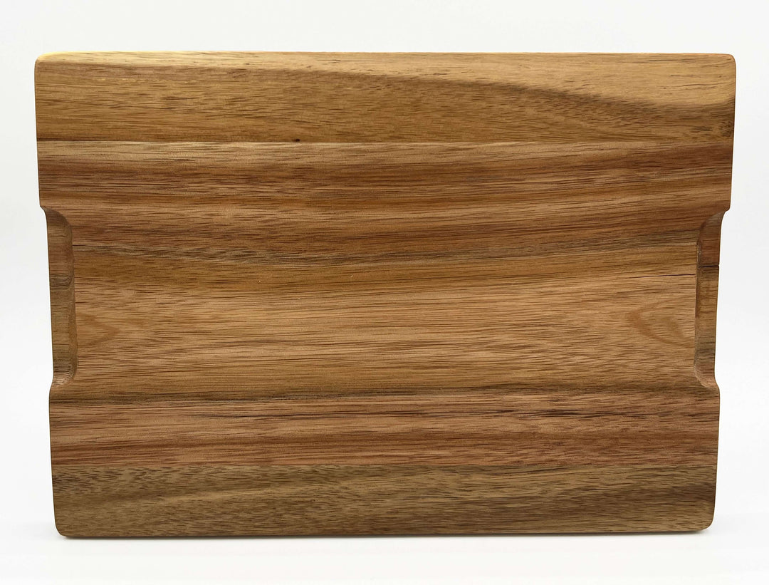 WILD Acacia Small Cutting Board with Back Handles