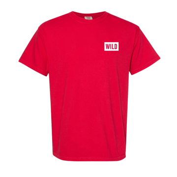 WILD Block Red Shirt