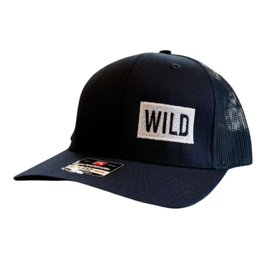 WILD Block Navy Hat