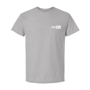 STAYWILD GRAPHITE HEATHER GILDAN TEE