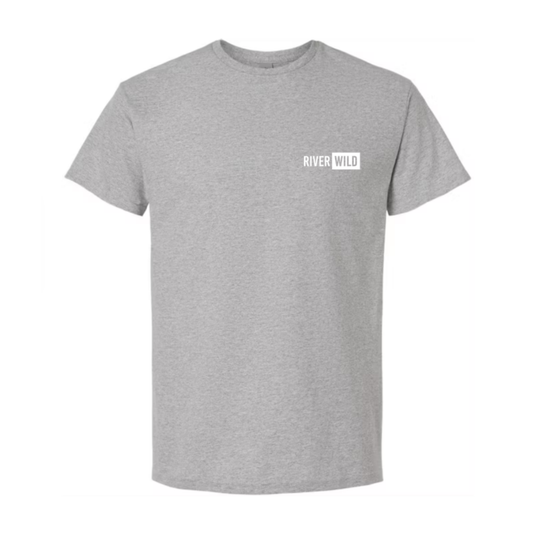 STAYWILD GRAPHITE HEATHER GILDAN TEE