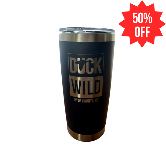 Navy DuckWILD Stainless Steel Tumbler