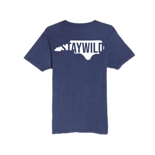 Wilders NC Staywild Denim Lane Seven Tee