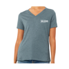 Wilders Heather Slate Ladies V-Neck