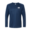 Navy Wild Block/StayWild Paragon Islander Long Sleeve Tee