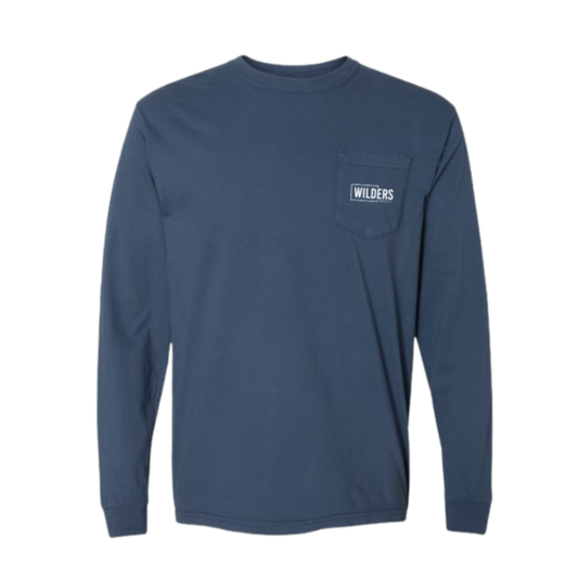 Wilders Wagyu Navy Long Sleeve Shirt