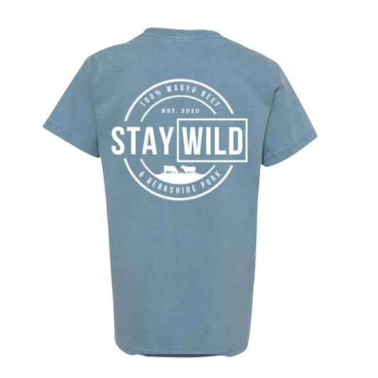 Wilders Ice Blue Short Sleeve Shirt