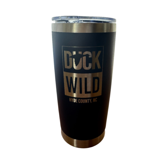 Navy DuckWILD Stainless Steel Tumbler