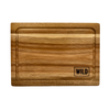 WILD Acacia Small Cutting Board with Drain