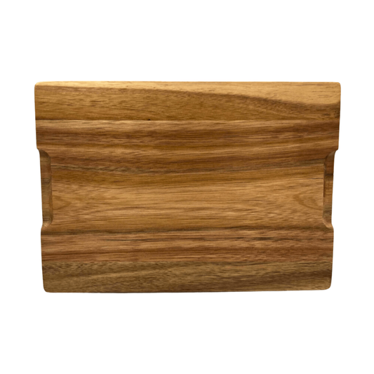 WILD Acacia Small Cutting Board with Back Handles
