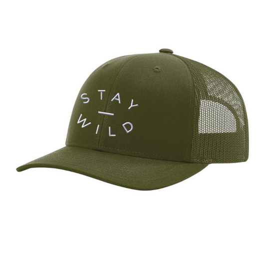 Staywild Circle Loden Richardson Trucker