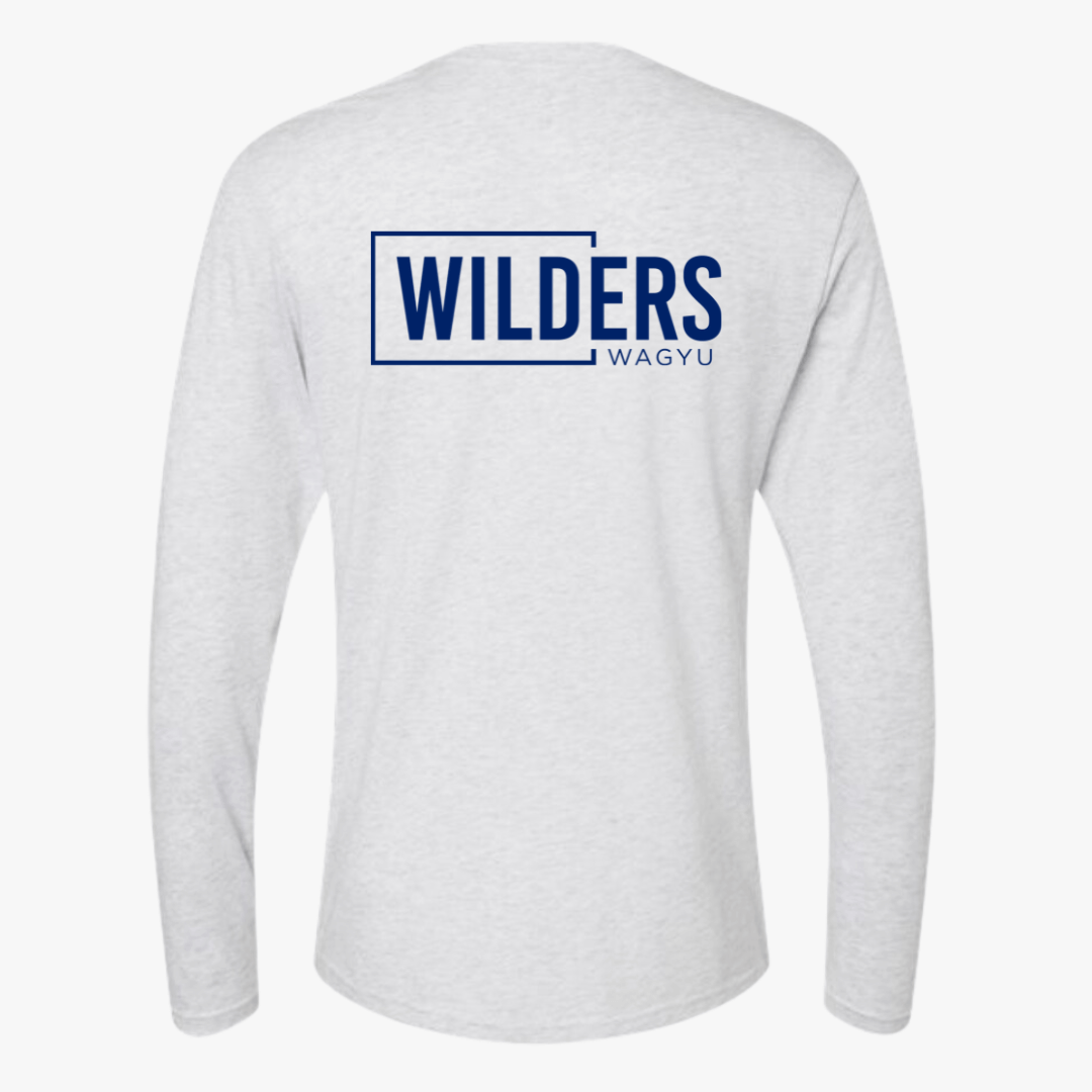 Wilders Wagyu Light Grey Long Sleeve Shirt