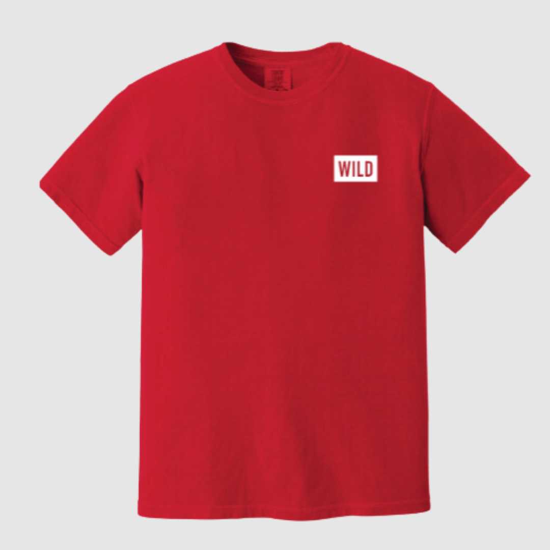 WILD Block Red Shirt