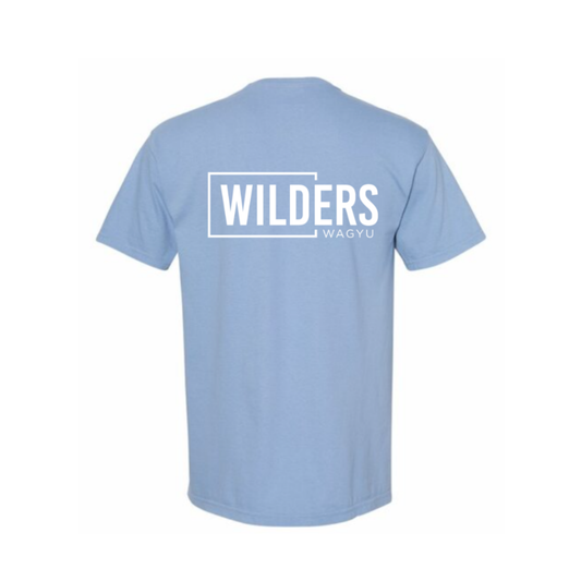 Washed Denim Wilders Wagyu Pocket Tee