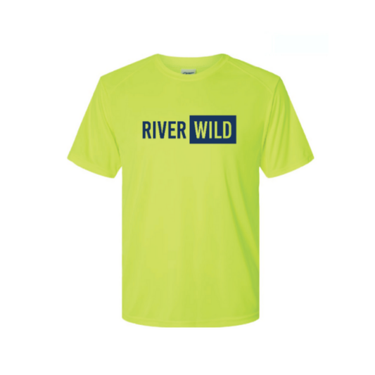 RiverWILD Paragon Islander Safety Green Short Sleeve