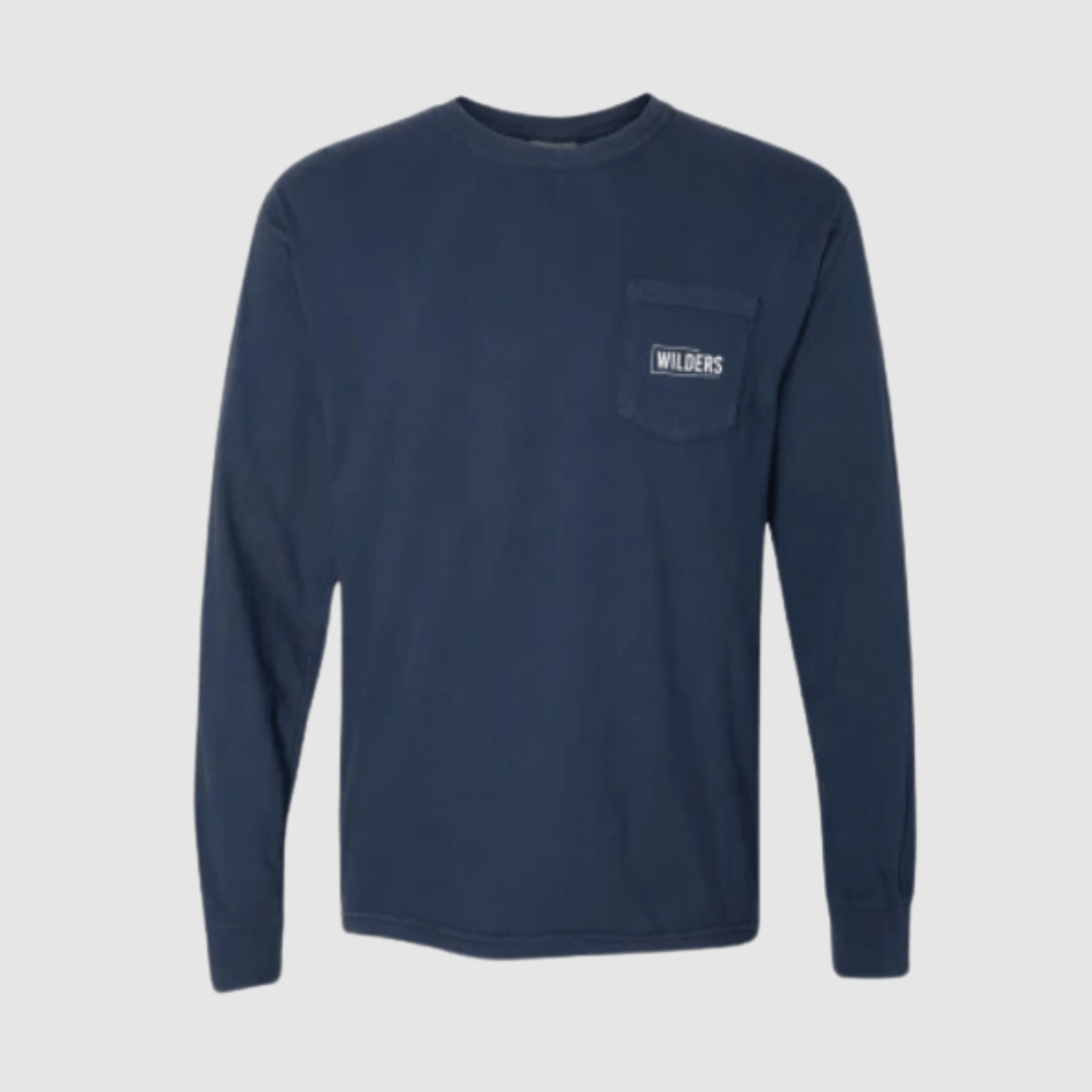 Wilders Wagyu Navy Long Sleeve Shirt