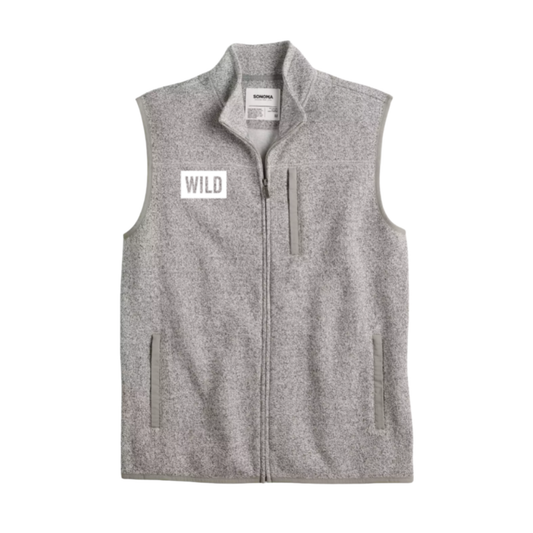 Sonoma Goods for Life Grey Vest Wild Block