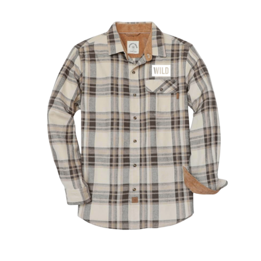 Dubinek Mens Wild Block Flannel