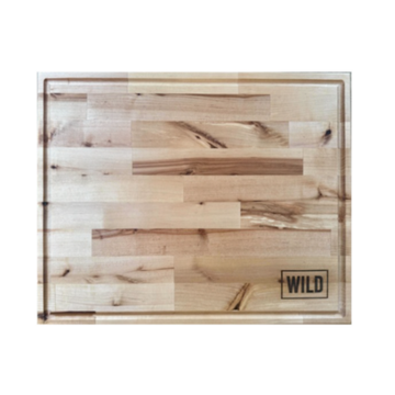 Handcut 18x12 Butcher Block Cutting Board Wild block