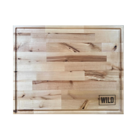 Handcut 18x12 Butcher Block Cutting Board Wild block