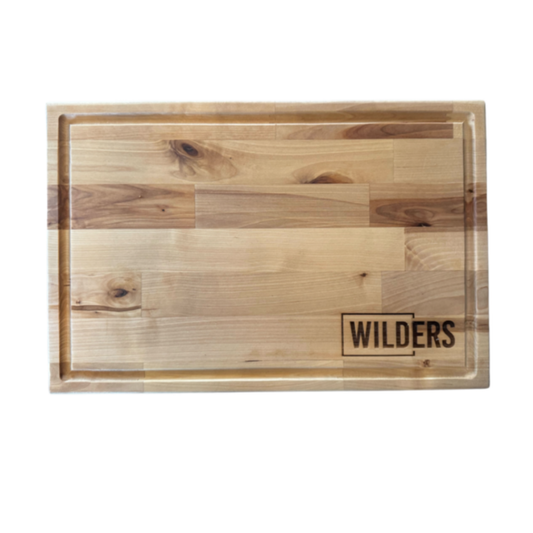 Handcut 20x16 Butcher block cutting board Wilders