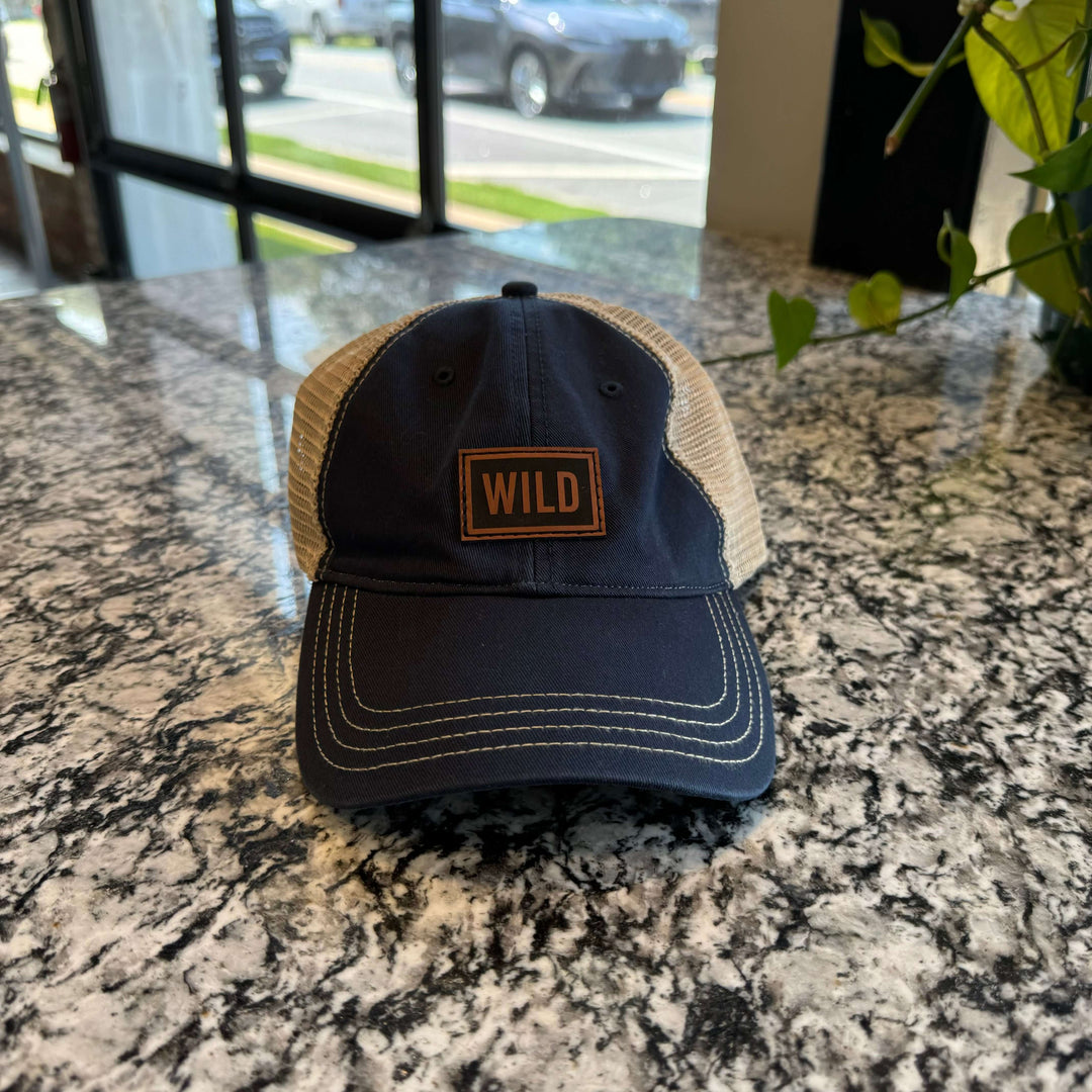 WILD Block Navy Ladies Hat