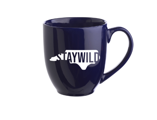 Navy NC StayWild Coffee Mug