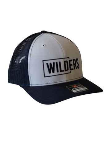 Wilders White & Navy Hat