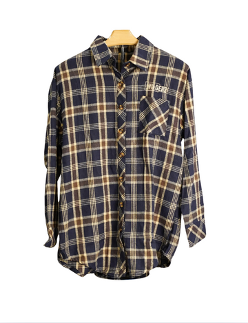 Wilders Navy Ladies Flannel
