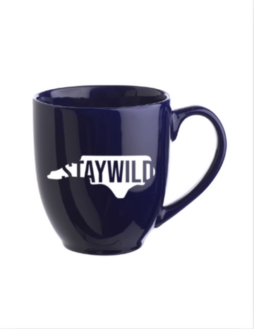 Navy NC StayWild Coffee Mug