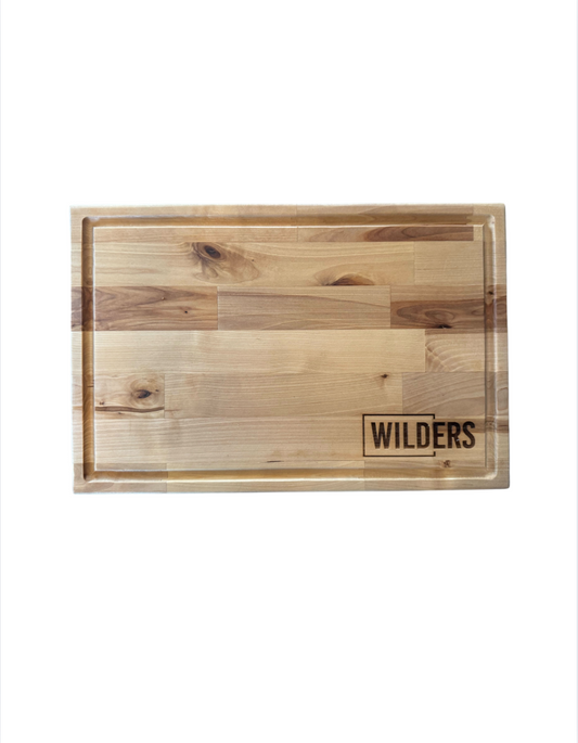 Handcut 20x16 Butcher block cutting board Wilders