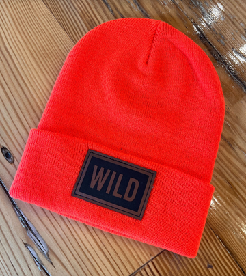 WILD Block Hunter’s Orange Beanie