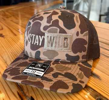StayWILD Bark Duck Camo Richardson Hat