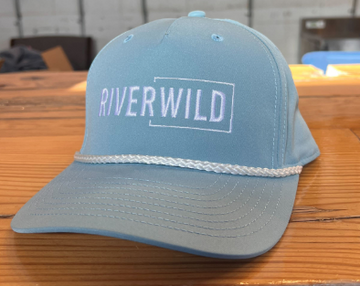 RiverWILD Smoke Blue with White Rope Hat