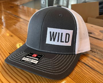 WILD Block Grey and White Richardson Hat