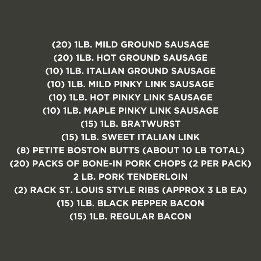 Whole Pig - Berkshire Pork Share