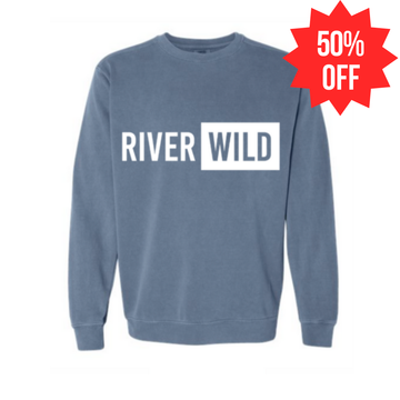 BLUE JEAN RIVERWILD COMFORT COLORS SWEATSHIRT