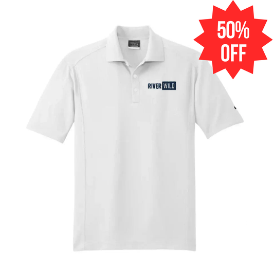 RIVERWILD WHITE NIKE CLASSIC POLO