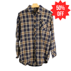 Wilders Navy Ladies Flannel
