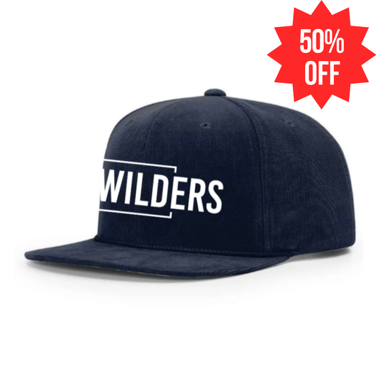 Wilders Navy Corduroy Rope Hat
